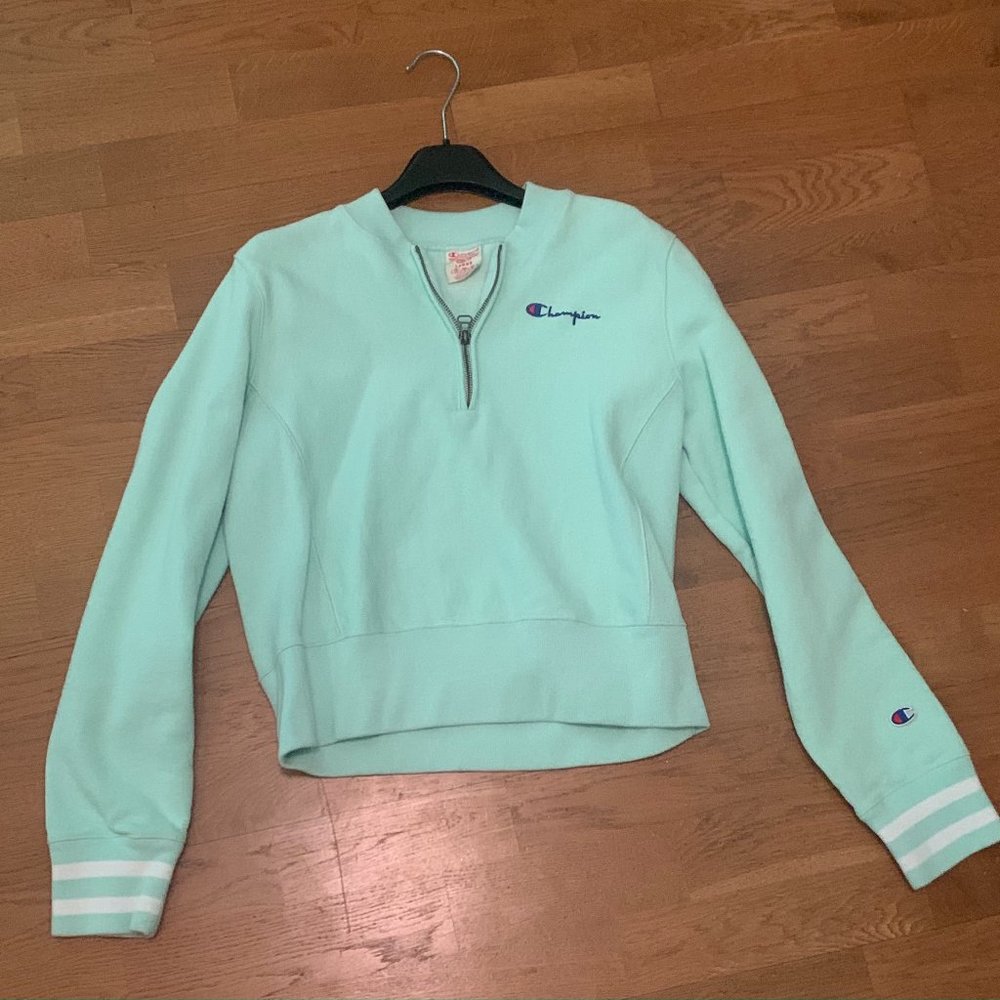 Champion Quarter Zip Sweater